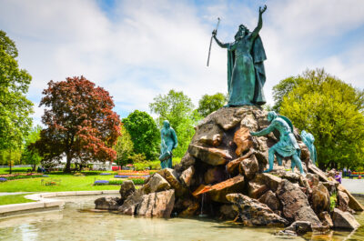 Moses Statue at Washington Park Albany NY